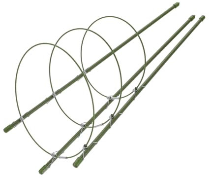 VANZACK Stützkäfige für Gartenpflanzen 3 Sätze Tomatenkäfige Spalier für Kletterpflanzen Elegante und Saubere Lösung für Topfpflanzen