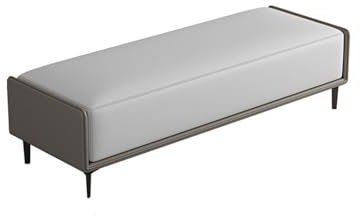 Generisch Osmanische Sofabank, gepolsterte Eingangsbank, Schlafzimmerhocker aus Stoff, Bank, Nachttischhocker, Esszimmerhocker für Wohnzimmer, Esszimmer und Schlafzimmer (Farbe: 04)