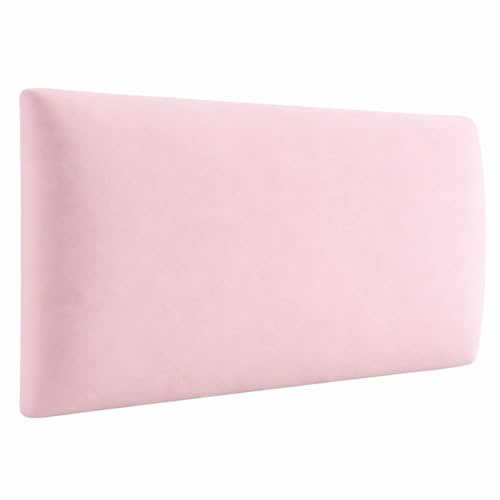 ANgelo - Cuscino da parete 3D, pannelli imbottiti da parete, 90 x 40 cm, colore: rosa cipria