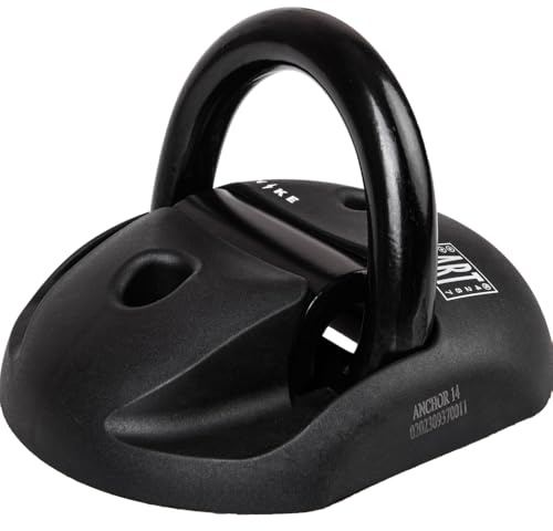 MUVIKE ANCHOR 14 Wand- & Bodenanker ART 4287 zertifiziert Sicherheitsstufe 10 massive Diebstahlsicherung 14 mm Stahlöse für Fahrrad E-Bike Motorrad inkl Montagematerial