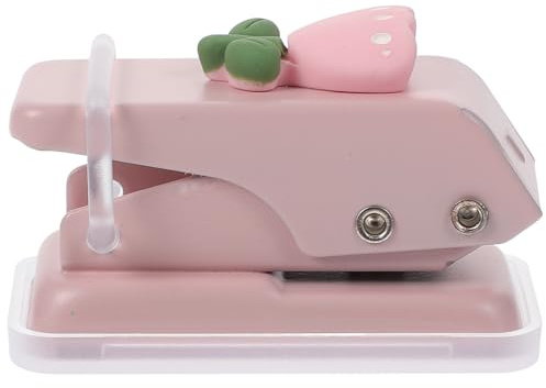 LALAFINA Perforatrice Ronde Trou pour Papier et Carton, Perforateur Ergonomique en Plastique et Métal, Outil de Bricolage pour Projets D'art et Loisirs Créatifs