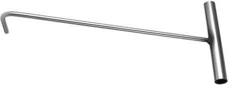 Holibanna Gancio Inossidabile T per Sollevamento Chiusini e Porte Scorrevoli Strumento Resistente e Pratico per Uso Design Ergonomico e Leggero Ottimo