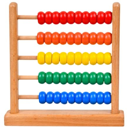 Fxzqgnh Aus Holz für Kinder, Rechenrahmen Aus Holz, Spielzeug, Lernspielzeug