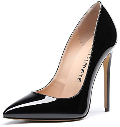 Castamere Mujer Zapatos de Tacón Zapatos Mujer Tacon Fiesta Clásico Stilettos High Heels Fiesta Boda Mujer Tacones Altos 12cm