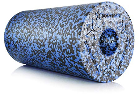 BODYMATE Foam roller STANDARD Medelhård Längd 30 cm Diameter 15 cm med gratis e-bok - Professionella foam roller-storlekar