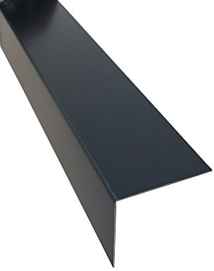 Alu Winkel Anthrazit 1,5 Meter Dach Fenster Kantenschutz (4 x 4 cm)