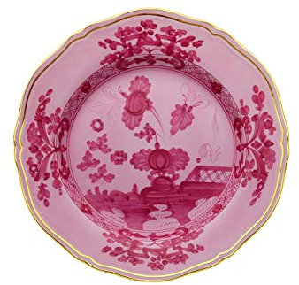 Richard Ginori Piatto Piano 26,5 cm Oriente Italiano Porpora