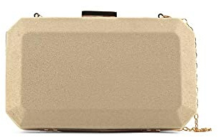 MODELISA - Bolso Clutch Fiesta De Mano Cadena De Hombro Para Vestir Noche Boda Novia Ceremonia Evento Comunion Mujer