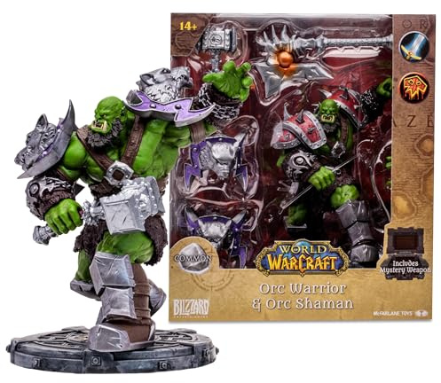 McFarlane World of Warcraft Figurine Orc: Shaman/Warrior 15 cm