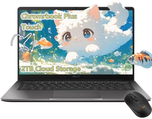ASUS Chromebook Écran tactile Flip pour ordinateur portable Google Chrome – Stylet d'écran WUXGA 14 – Clavier rétroéclairé – AMD Ryzen 3 – USB C – Wi-Fi 6 – Longue durée de vie de la batterie –