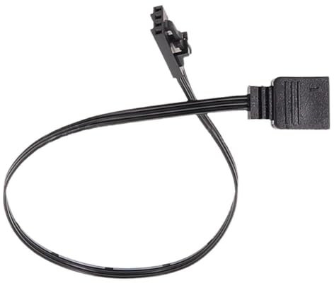 QEOTOH for Corsair RGB To Standard ARGB 4-Pin 5V Adapter Connector Pirate Ship Controller 25cm RGB Cable Cord Extension Adapter