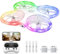 Ameta Morpho Drone for Kids with Camera 1080P HD, FPV Mini Drones for Beginners with STEM Module/ 32 RGB Light/Circle Fly/ 3D Flip/ 18min Flight Time/Lost Buzzer, Cool Toys Gifts, Under 250g