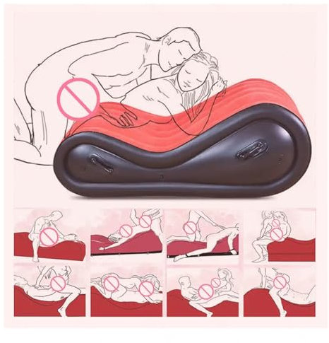 BesBet Aufblasbares Sofa in S-Form Geeignet für eine Vielzahl von Szenarien -ShaF8Y ENNA010723