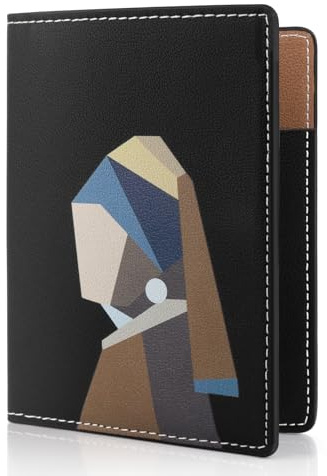 Lychii Funda para Pasaporte Viaje, Cover para Pasaporte, Portadocumentos Viaje Organizador para Pasaportes, Tarjetas de identificación, Boletos de avión