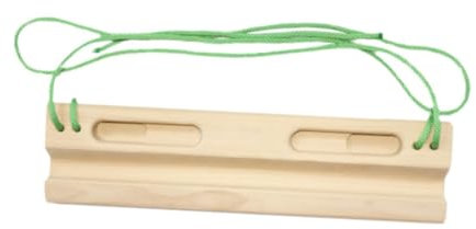 Colcolo Kletter-Hangboard, Hand-, Handgelenk- und Unterarm-Stärker, Kletterer, Oberkörpertraining, Holz-Griffbrett, Klettertraining