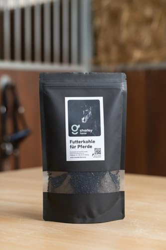 Charley Dog Food Charcoal for Dogs, 750 ml Bag, Premium Feed Charcoal for Healthy Digestion, Prevention and Natural Instant Aid for Diarrhoea, Acidity and Flatulence