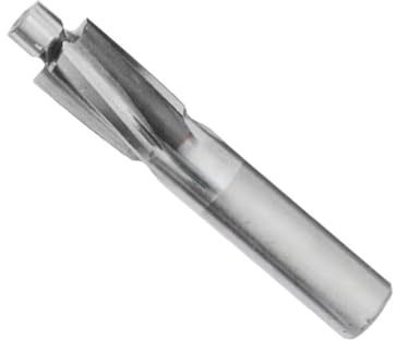1piece Flat Counterbore End Mill, Pilot Slotting Countersink Drill Bit HSS Milling Cutter for Steel Processing(M5)