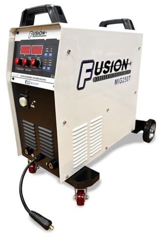 Autojack Professional MIG Welder, 400V 3 Phase, 250A Industrial Welding Machine Fusion Range MIG250T