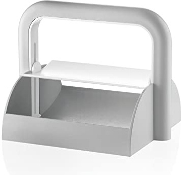 Guzzini PORTATOVAGLIOLI Grigio 33, Resina, Bianco