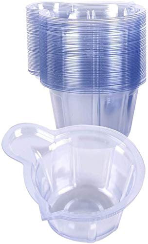 BOBOZHONG Tazze di Urina,Confezione da 100 Tazze per Raccolta di urina Coppe per Campioni di urina per Test di ovulazione,Test di Gravidanza per Test del PH