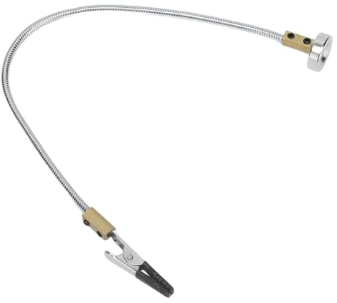 Ayuda Magnética Con Pinzas De Cocodrilo, Brazos De Metal Flexibles De Cuello De Cisne, Clip De Alicates Soldadura Ajustable Electrónica, Flexible Aleación Acero Metal Brazos Cocodrilo Para Reparación