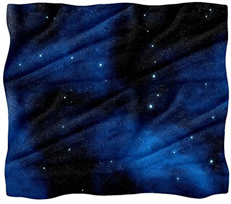 Fleece-Überwurfdecke für Couch, Sofa oder Bett, gemütliche, weiche Decken, fantastisches Himmel-Muster