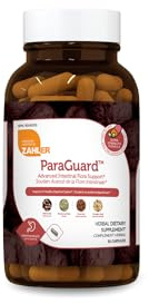 Zahler ParaGuard - Intestinal Health Support for Busy Adults - Contains Wormwood & Clove for Digestive Balance Support - Kosher, Gluten-Free, Non-GMO & Vegetarian Friendly - 30 Capsules