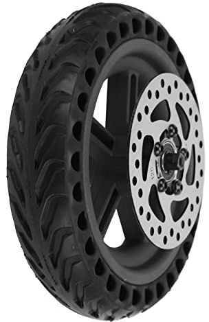 M365 Pro PRO2 – Ensemble de Roue Arrière pour Scooter électrique, Moyeu de 8,5 Pouces, Pneu en Nid d'abeille, Jeu de Disques de Frein de 120mm