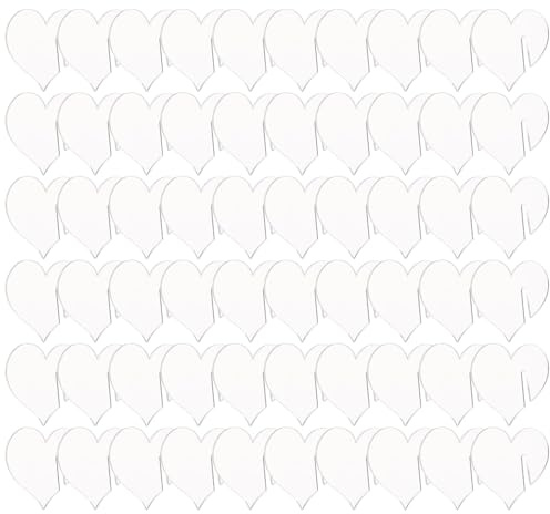 YILANJIN Acrylic Drink Tags - 60 Pcs Wine Glass Markers for Bar, Party & Wedding Decoration