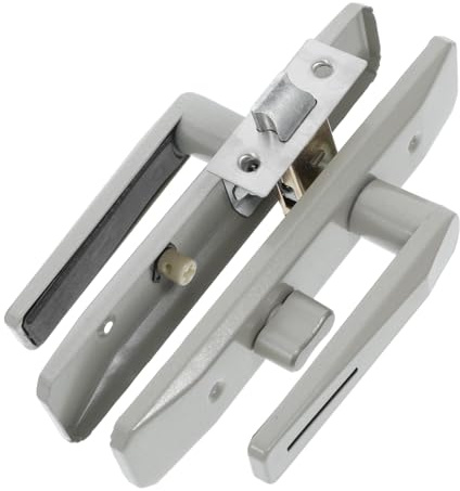 jojofuny Manija De Cerradura De Baño Interior Reversible Para Privacidad Dormitorio Sin Llave Cuadrada Para Baño y Toilette