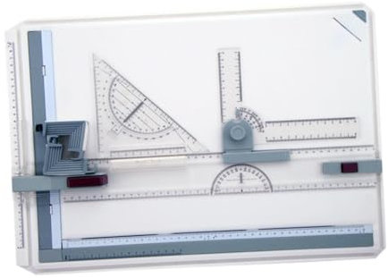 LeeQinersw A3 Draw Board Technical Drafting Table Architektur Abnehmbares Zubehör Engineering Multifunktional Grafik -Zieh Tabelle