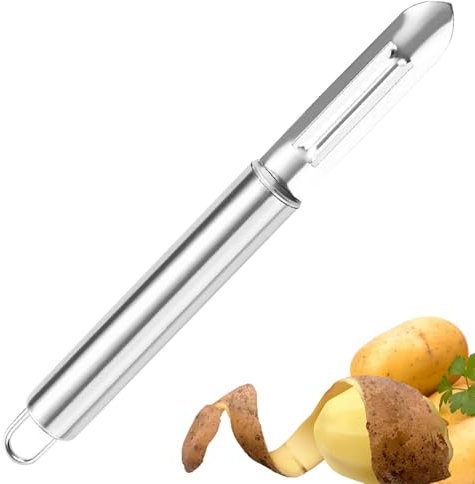 Pelapatate - Pelafrutta A Doppio Taglio,Utensile Manuale Appendibile Per Cucina Domestica Professionale Pique Nique All Aperto Campeggio Barbecue