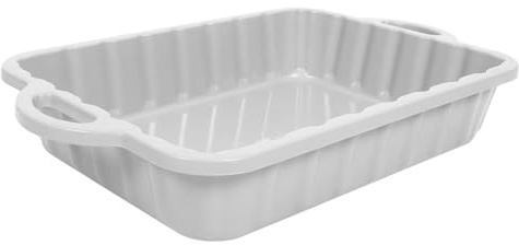 Sosoport Bac De Vidange Huile Grand Volume Plastique Épais Bac De Récupération Huile pour Entretien Auto Surface Lisse Facile à Nettoyer Bordures Surélevées Anti-Fuite pour Maintenance Et r
