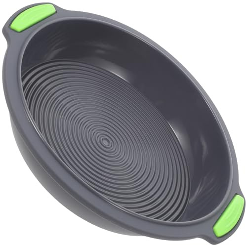 Gadpiparty Moule à Gâteau Silicone Antiadhésif Flexible et Résistant Chaleur Moule Pâtisserie sans Cadre pour Cake Nettoyage Facile pour Usage Domestique