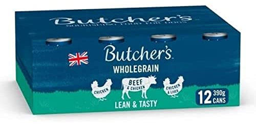 Butcher's Lean & Tasty Low Fat Dog Food, 12 x 390g