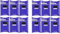 Pilot Set of 12 Sets of 3 V5/7 Refillable Cartridges Blue