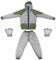 Lixada Costume Anti-Moustique extérieur Pêche Insecte Apiculture Combinaison de Protection Maille Ultra Legere Portable Combinaison de Bee Anti Moustiques Insectifuge Maille Chemise Gants Pantalon