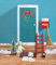 TANNER Deco Tanner 9002.4 - Calendario de Adviento con 24 mini mensajes del amigo invisible, para tienda de comerciantes, juguete para niños, 9002.4, multicolor