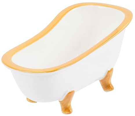 BELLIFFY Hamster Badezimmer Aus Keramik Sandbad Für Kleine Haustiere Für Hamster Und Meerschweinchen Stabile Und Leicht Zu Reinigende Badewanne Elegantes Design Für Jeden