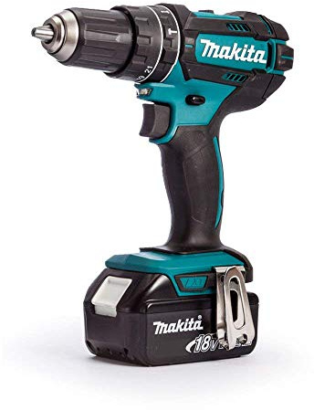 Makita DHP482Z LXT 18V Combi Drill Body with 1 x 3.0Ah Battery
