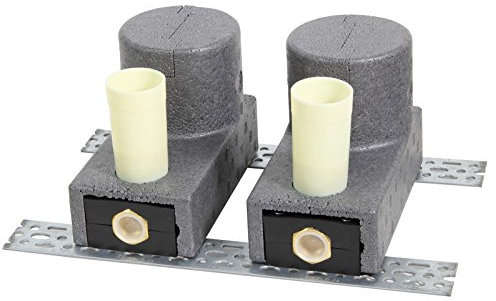 Unterputz-Kombination 2-fach für Wohnungs-Wasserzähler