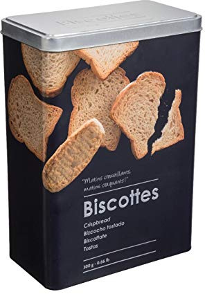 Secret de gourmet - Geprägte Ziscottdose