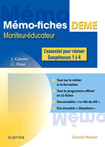 Mémo-Fiches DEME. Moniteur-Educateur: L'essentiel pour réviser - Compétences 1 à 4 (English Edition)