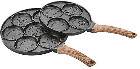 Fayelong Waffle Irons,Belgian Waffle Maker Waffle Mold Round Baking Pan Press Plate Cooking Baking Tool (7 Round)