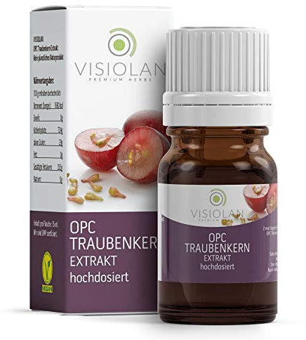 OPC TRAUBENKERN EXTRAKT hochdosiert, 15ml, LIPOSOMAL | Reich an natürlichen Polyphenolen | Reines OPC (mind. 99,5%) | Höchste Bioverfügbarkeit aus französischen Weintrauben