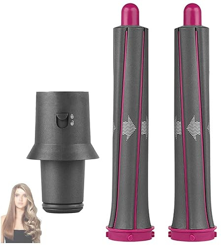DianSung 30 mm Lange Lockenwickler Aufsatz für Dyson Airwrap Styler Haartrockner, Lockenwickler Haarwerkzeug Set mit Adapter Zubehör für mehrere Haarstile
