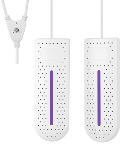 flintronic Elektrischer Schuhtrockner, Tragbarer Schuhtrockner mit Europäischem Stecker, Stiefeltrockner für Handschuhe Skischuhe Socken Schuhe