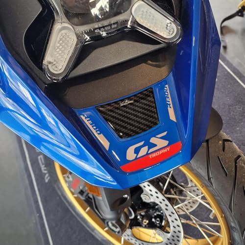 Resin Bike Motorcycle 3D Stickers Compatible with BMW R 1300 GS Trophy 2023-2026. Bike Protection Front Tip from Bumps and Scratches. Sticker 3D Resin Gadget Moto