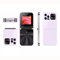 AZUIQiMeng Mini i15 Pro Telefono Cellulare Sbloccato 2024, Telefono Cellulare più Piccolo Al Mondo Sbloccato, Cellulare Per Anziani, Dual Sims, 1000mAh, 1.8 inch (Rosa)