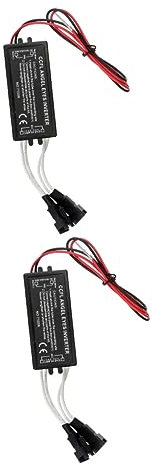 iplusmile 2St 12V Wechselrichter lichtring halobolt Inverter інвертор инвертор konische Reibahle Ringtester Watt Angel Eye Ballast Ringstromversorgung ccfl-Ring-Wechselrichter ccfl-Tester